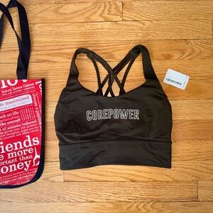 Lululemon free to be serene long line bra - size 6- Olive - new